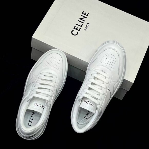 Celine calfskin trainer - Picture 4 of 8